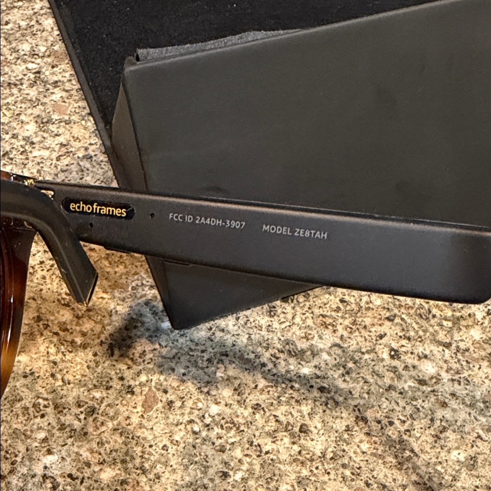Amazon Echo Frames Tortoiseshell Sunglasses - image 4